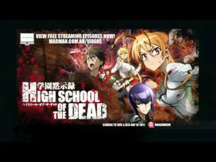 Wideo do filmu 学園黙示録 HIGHSCHOOL OF THE DEAD ドリフターズ・オブ・ザ・デッド — 