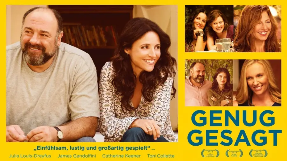 Wideo do filmu Ani słowa więcej — GENUG GESAGT Trailer Deutsch HD German