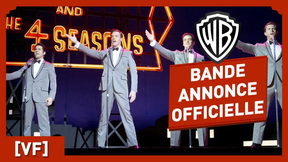 Wideo do filmu Chłopaki z Jersey — Jersey Boys - Bande Annonce VF