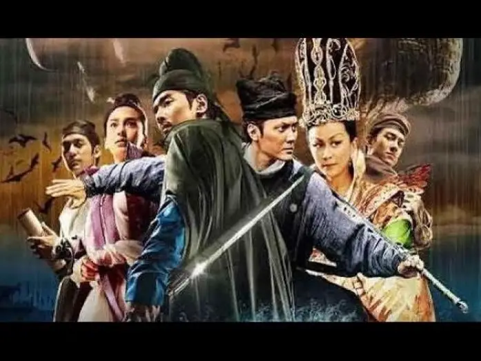 Wideo do filmu 狄仁杰之神都龙王 — El joven detective Dee: El poder del dragón marino (Trailer español)