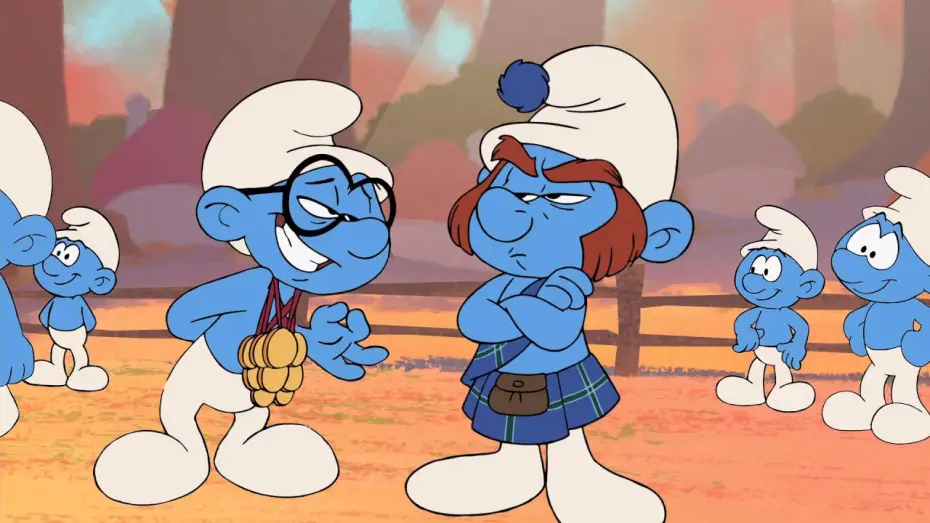 Wideo do filmu Smerfy: Legenda Smerfnej Doliny — Die Schlümpfe Eine Schön Schaurige Schlumpfgeschichte - Trailer