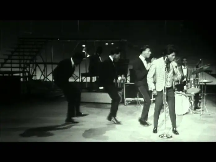Wideo do filmu Get On Up — James Brown performs and dances to "Out of Sight" on the TAMI Show (Live)
