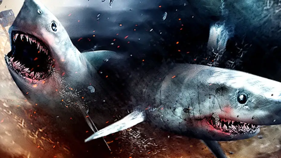 Wideo do filmu Rekinado 2: Drugie ugryzienie — SHARKNADO 2 Trailer Deutsch German & Kritik Review (2014)