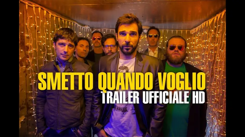 Wideo do filmu Smetto quando voglio — Smetto Quando Voglio - Trailer Ufficiale