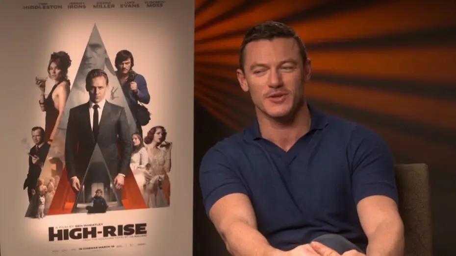 Wideo do filmu High-Rise — Luke Evans - Interview