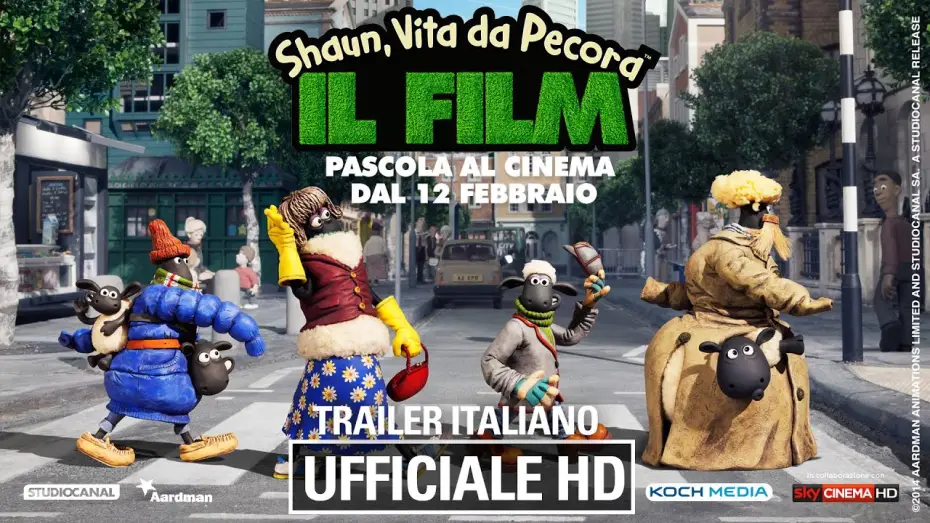Wideo do filmu Baranek Shaun. Film — Shaun, Vita da Pecora - Il film - Trailer ITA - Ufficiale - HD