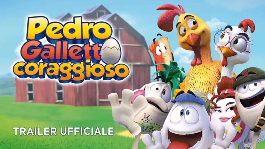 Wideo do filmu Dzielny kogut Maniek — Pedro galletto coraggioso - Trailer italiano ufficiale [HD]