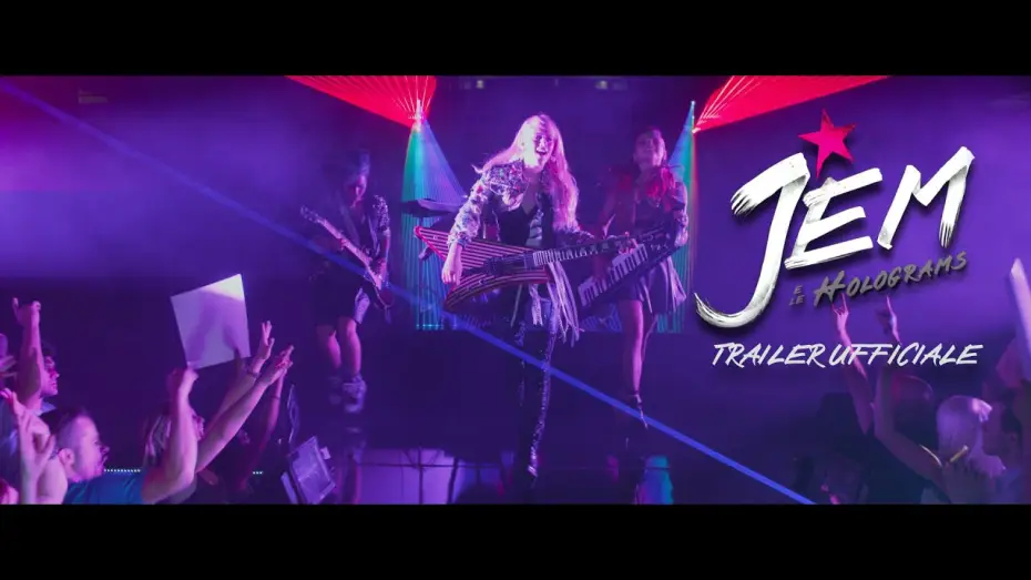 Wideo do filmu Jem i Hologramy — JEM E LE HOLOGRAMS – Trailer italiano ufficiale