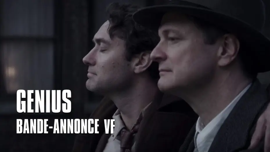Wideo do filmu Geniusz — Genius avec Colin Firth et Jude Law - Bande-Annonce VF