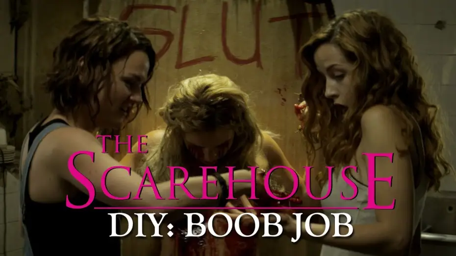Wideo do filmu The Scarehouse — "DIY Boob Job" - The Scarehouse - NSFW Gore Clip