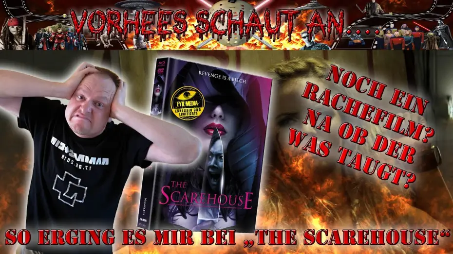 Wideo do filmu The Scarehouse — Vorhees schaut an...THE SCAREHOUSE