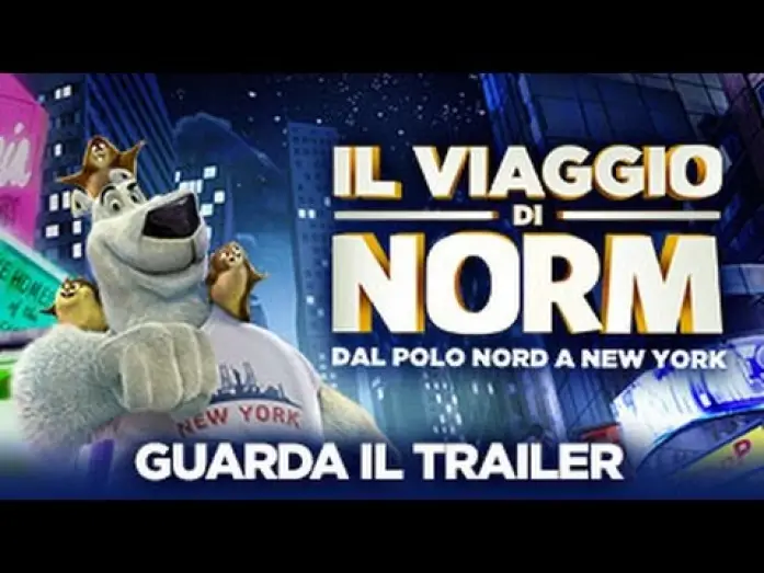 Wideo do filmu Misiek w Nowym Jorku — IL VIAGGIO DI NORM - Teaser Trailer Ufficiale - Dal 4 Febbraio Al Cinema