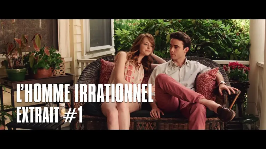 Wideo do filmu Nieracjonalny mężczyzna — L'homme irrationnel de Woody Allen - Extrait #1 Emma Stone & Jamie Blackley