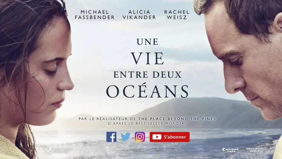 Wideo do filmu Światło między oceanami — Une Vie Entre Deux Océans - Bande-annonce VOST
