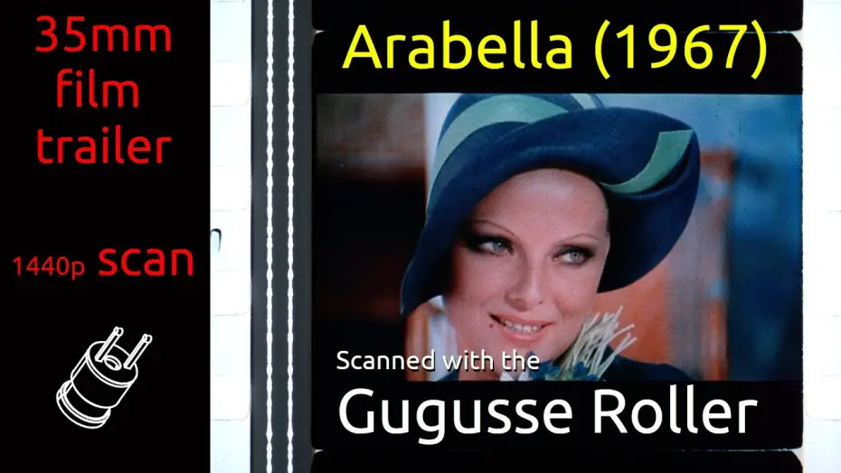 Wideo do filmu Arabella — Arabella (1967) 35mm film trailer, flat, 1440p