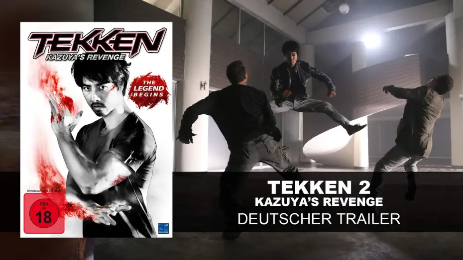 Wideo do filmu Tekken 2: Kazuya's Revenge — Tekken - Kazuya`s Revenge (Deutscher Trailer) | Kane Kosugi | HD | KSM