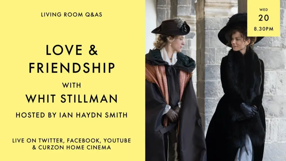 Wideo do filmu Przyjaźń czy kochanie? — LIVING ROOM Q&As: Love & Friendship with director Whit Stillman