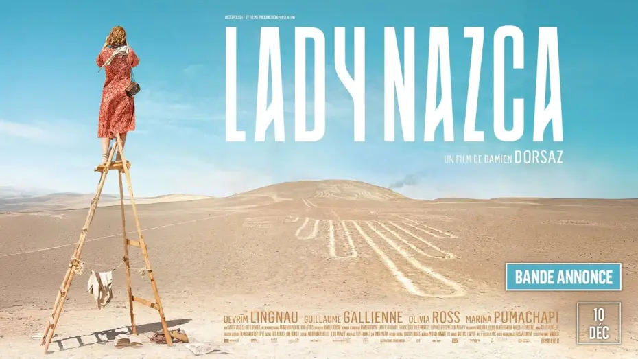 Wideo do filmu Lady Nazca — LADY NAZCA de Damien Dorsaz | BANDE-ANNONCE OFFICIELLE | LE 10 DÉCEMBRE AU CINÉMA