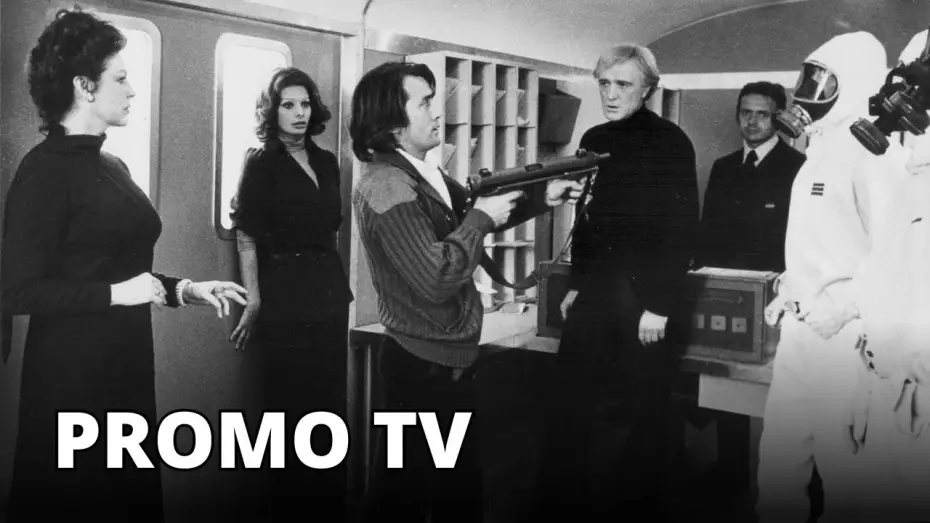 Wideo do filmu Skrzyżowanie Kassandra — CASSANDRA CROSSING (1976) promo tv del film con Sophia Loren e Richard Harris su TV 2000