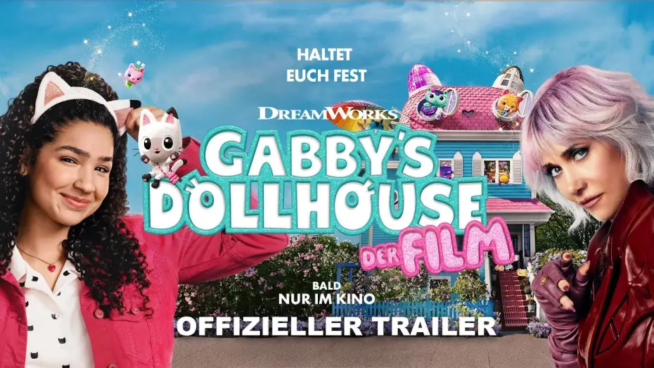 Wideo do filmu Koci domek Gabi: Film — GABBY'S DOLLHOUSE: DER FILM | Offizieller Trailer deutsch/german HD
