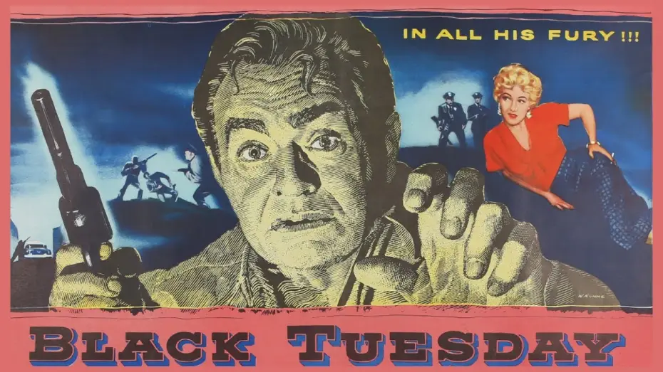 Wideo do filmu Black Tuesday — Original 1954 Trailer
