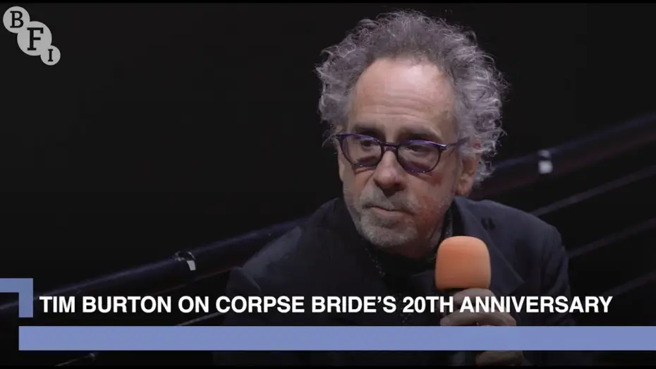 Wideo do filmu Gnijąca panna młoda — Tim Burton on the 20th anniversary of Corpse Bride | BFI IMAX