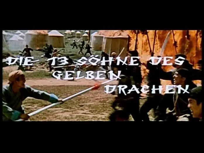 Wideo do filmu 十三太保 — Die 13 Söhne des gelben Drachen (1970) - DEUTSCHER TRAILER