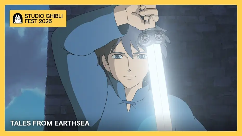 Wideo do filmu Opowieści z Ziemiomorza — Studio Ghibli Fest 2026 Trailer