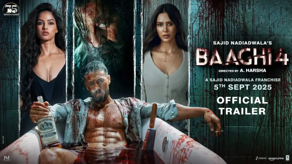 Wideo do filmu बाघी ४ — Baaghi 4 Trailer | Tiger, Sanjay, Harnaaz, Sonam | Sajid Nadiadwala | A.Harsha | In Cinemas 5th Sept