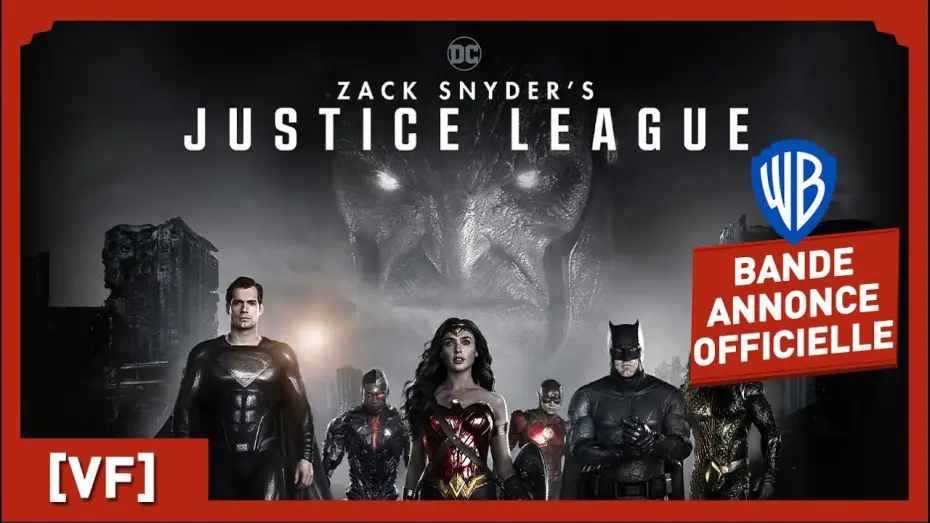 Wideo do filmu Liga Sprawiedliwości Zacka Snydera — Zack Snyder's Justice League - Bande-annonce [VF]