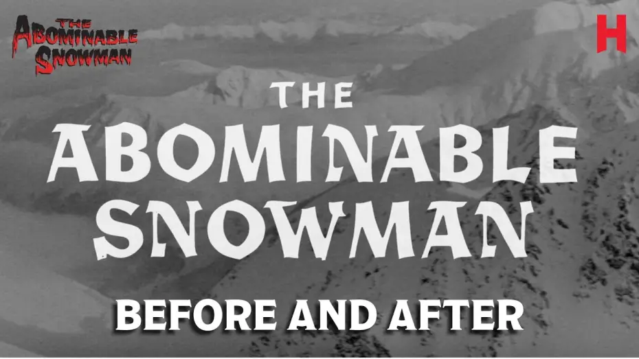 Wideo do filmu The Abominable Snowman — 4K Before & After | 68 Years Later