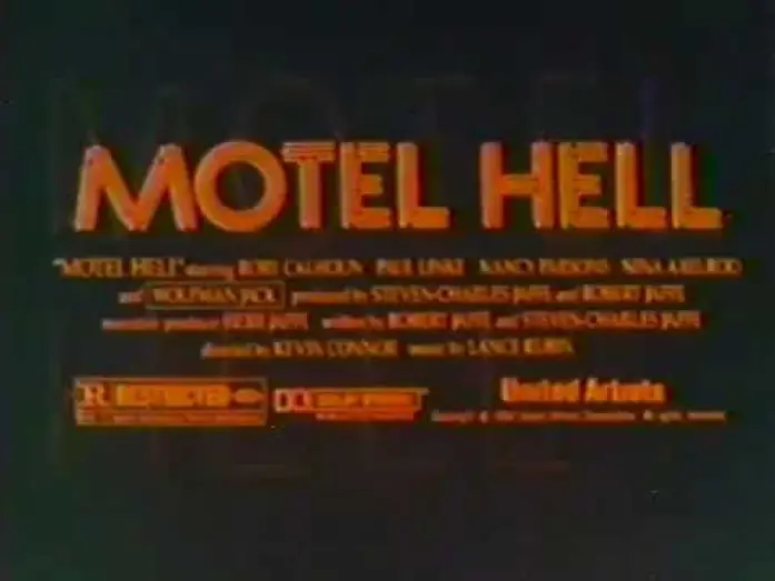 Wideo do filmu Piekielny motel — Motel Hell 1980 TV trailer