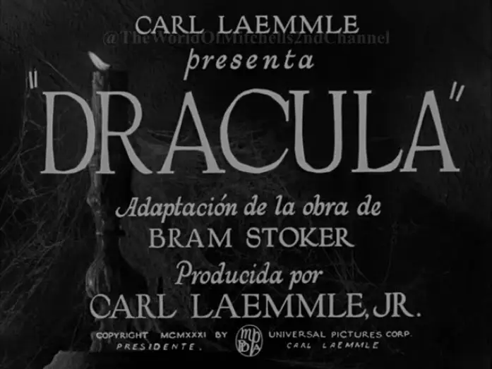 Wideo do filmu Drácula — Dracula (1931) [Spanish version] with recreated titles (HD)