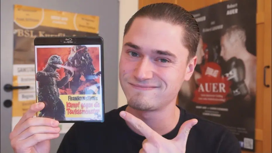 Wideo do filmu Godzilla kontra Hedora — FRANKENSTEINS KAMPF GEGEN DIE TEUFELSMONSTER (DT Blu-ray) / Playzockers Blu-ray Check Nr. 297