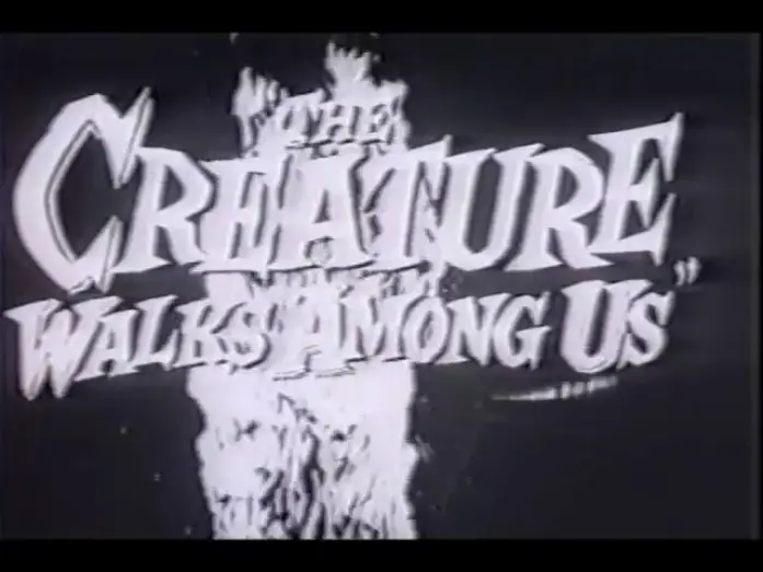 Wideo do filmu Kreatury są wśród nas — 'The Creature Walks Among Us' (1956) the official trailer