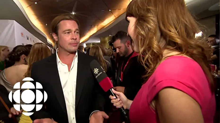 Wideo do filmu Zniewolony — Brad Pitt on the TIFF Red Carpet for 12 Years a Slave | CBC Connects