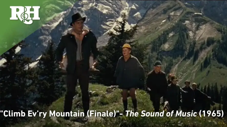 Wideo do filmu Dźwięki muzyki — "Climb Ev'ry Mountain" Finale