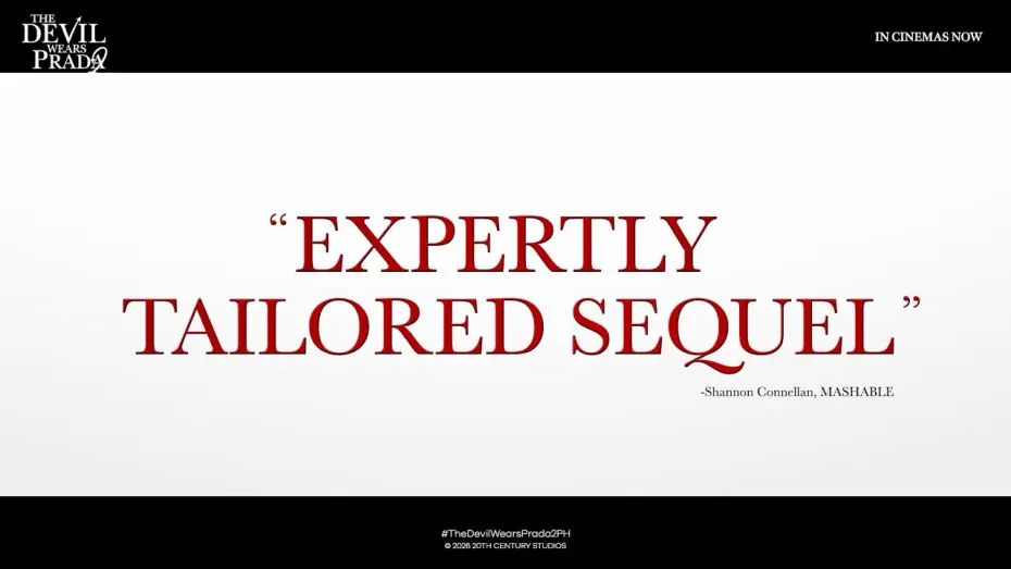 Wideo do filmu The Devil Wears Prada 2 — Catwalk Review