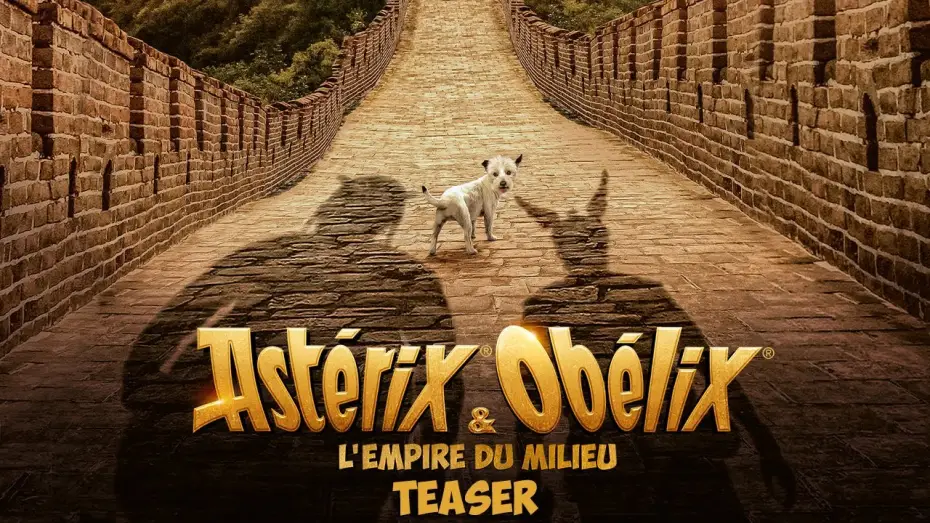 Wideo do filmu Asteriks i Obeliks: Imperium Smoka — Astérix et Obélix : L’empire du milieu - Teaser 1