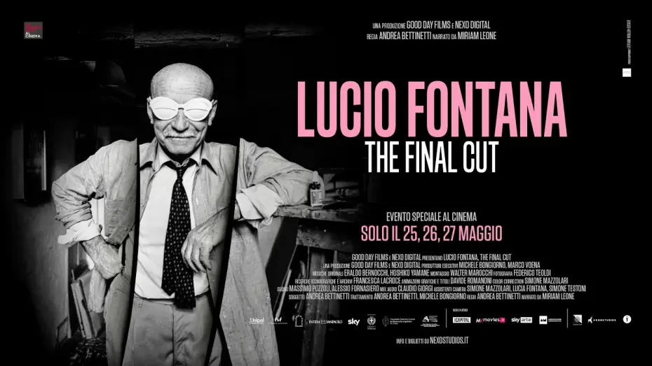 Wideo do filmu Lucio Fontana - The Final Cut — LUCIO FONTANA, THE FINAL CUT - Al cinema solo il 25, 26 e 27 maggio - TRAILER