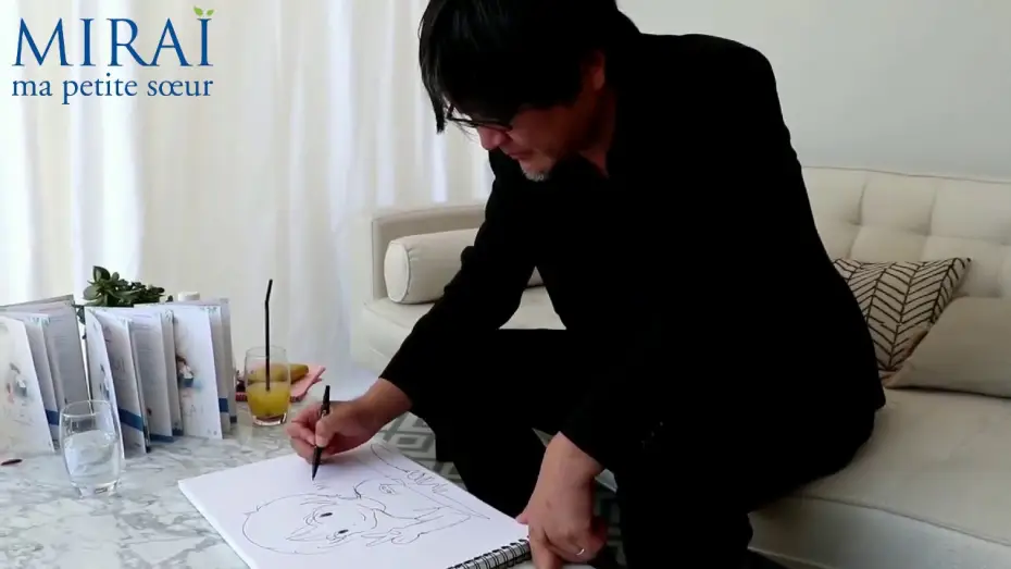 Wideo do filmu Mirai — MIRAI - Dessin de Mamoru Hosoda