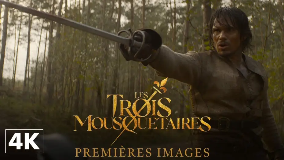 Wideo do filmu Trzej muszkieterowie: D'Artagnan — Les Trois Mousquetaires - Teaser Officiel 4K