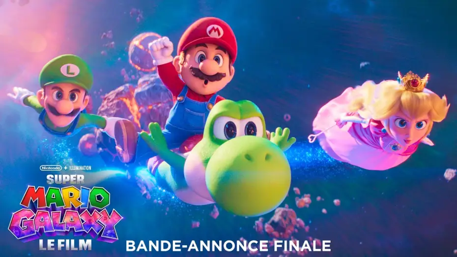 Wideo do filmu Super Mario  Galaxy. Film — Bande-annonce finale VOST