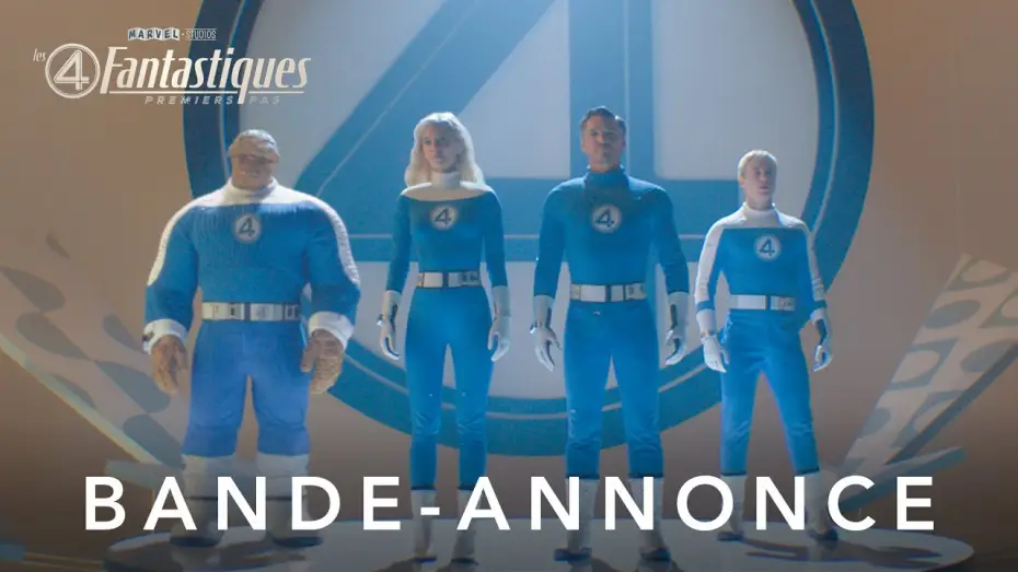 Wideo do filmu Fantastyczna 4. Pierwsze kroki — Les 4 Fantastiques : Premiers pas - Première bande-annonce (VOST) | Marvel