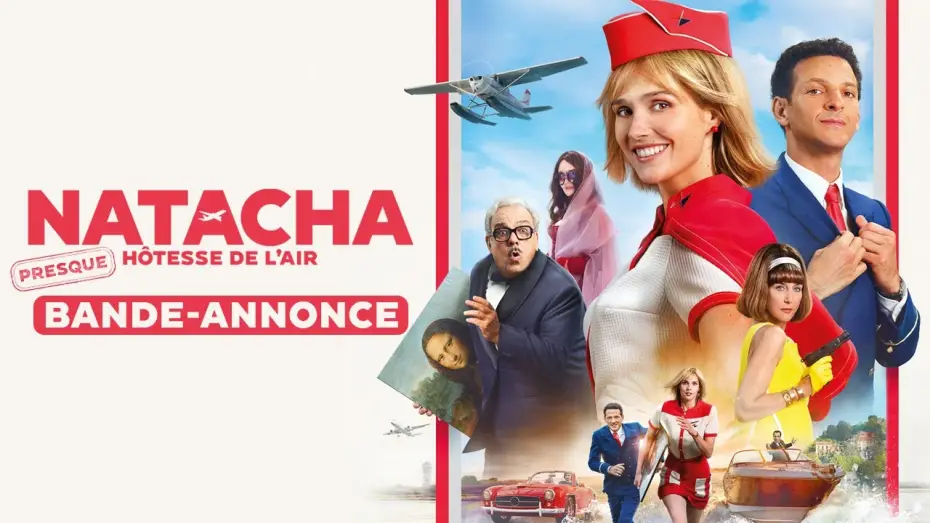 Wideo do filmu Natacha (presque) hôtesse de l'air — Natacha (presque) hôtesse de l'air - Bande-annonce officielle HD