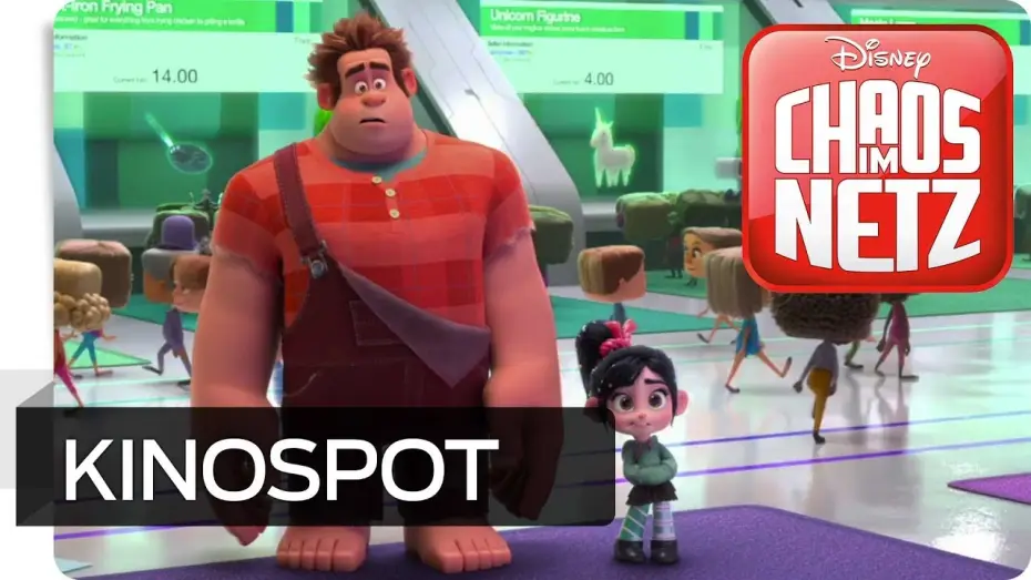 Wideo do filmu Ralph Demolka w internecie — Chaos im Netz - Kinospot: Wlan/Katze - Deutsch HD