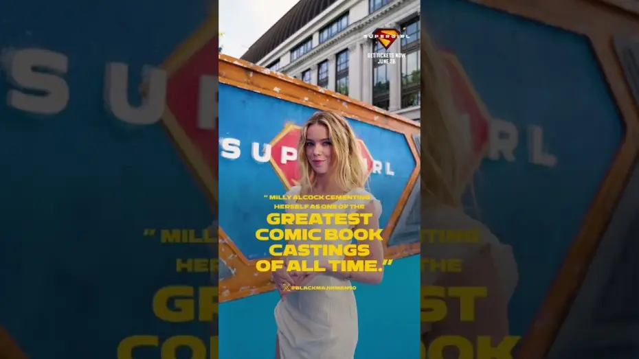 Wideo do filmu Supergirl — One of the greatest comic book castings of all time.
