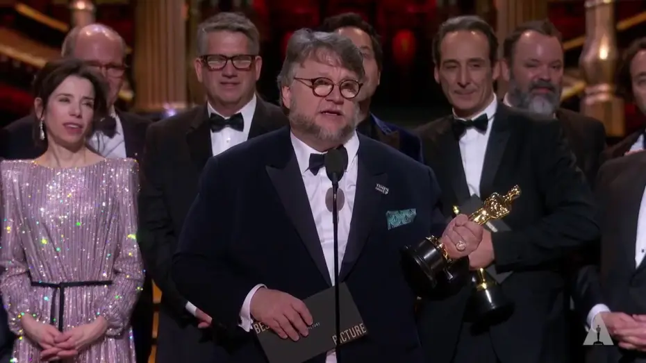 Wideo do filmu Kształt wody — "The Shape of Water" wins Best Picture
