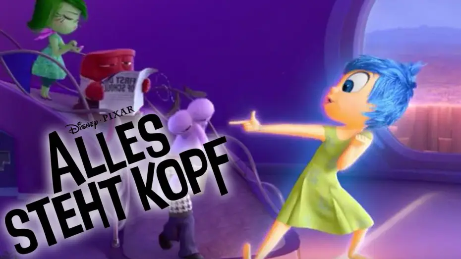 Wideo do filmu W głowie się nie mieści — ALLES STEHT KOPF - Der erste Tag - Disney HD