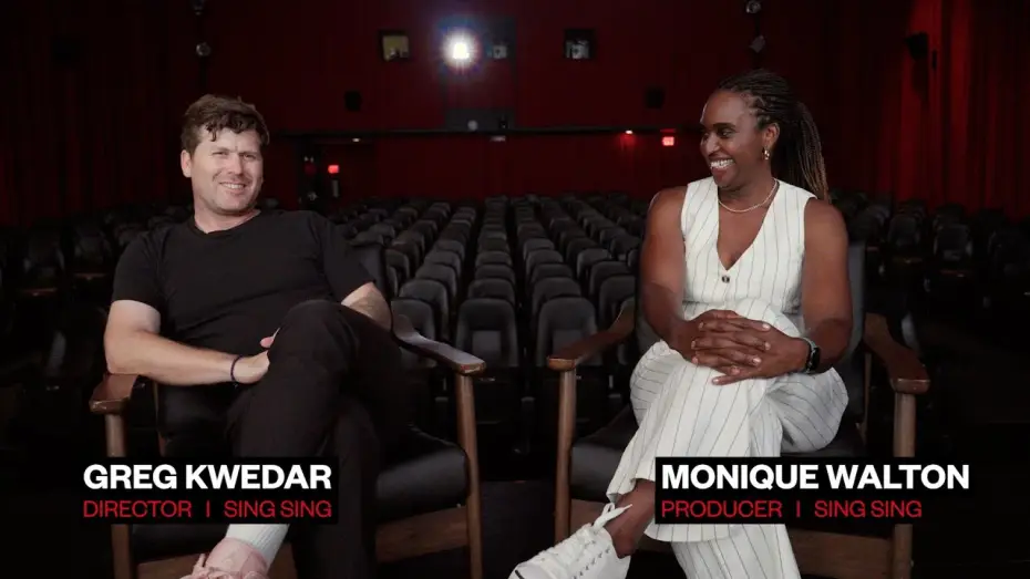 Wideo do filmu Sing Sing — Interview With SING SING's Greg Kwedar and Monique Walton at AFS Cinema
